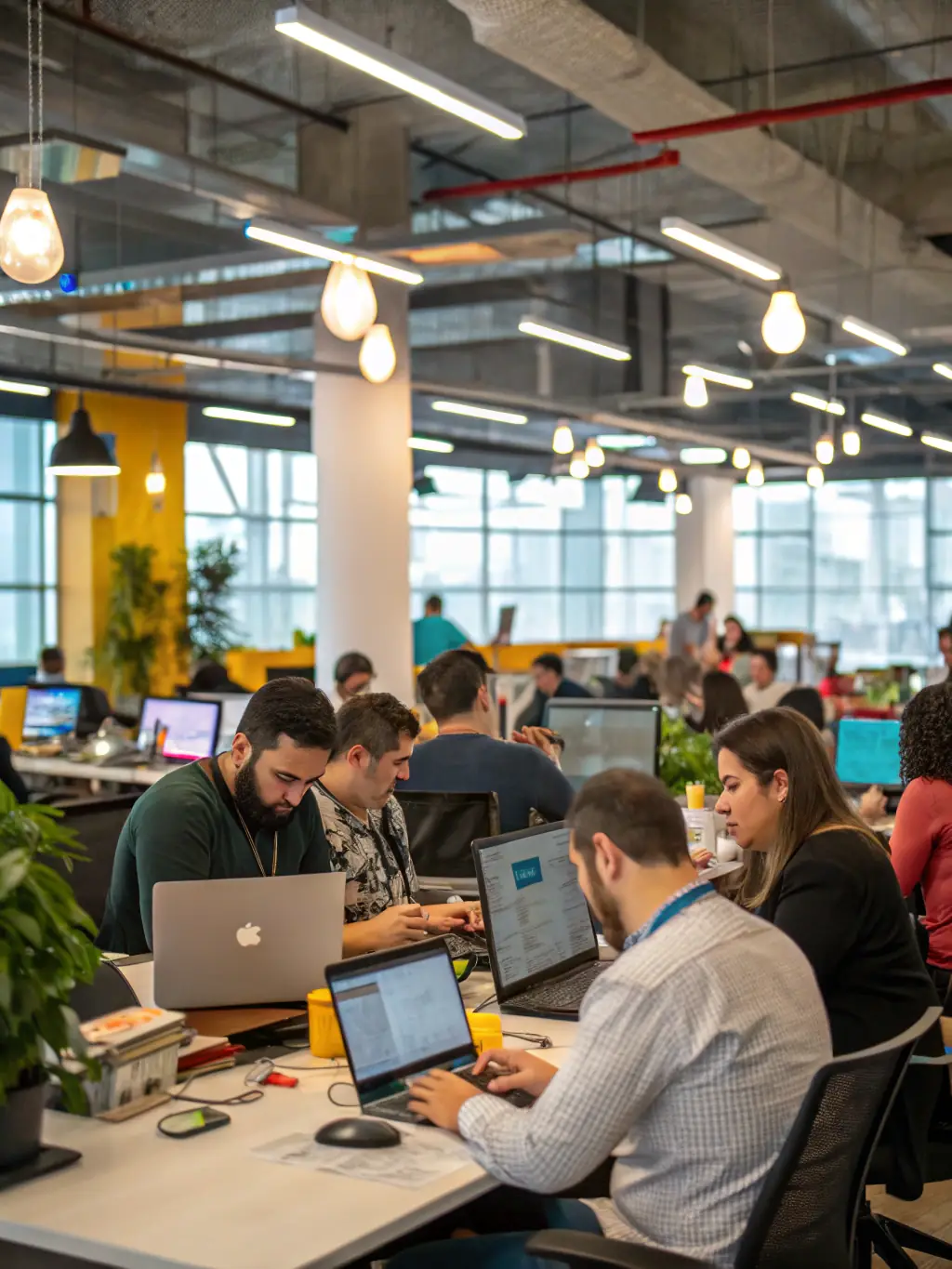 A photo of the DataTel 360 office in Atlanta, GA, showcasing the Atlanta-based engineering support team.